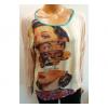 Wholesale Joblot Of 10 Amy Gee Ladies Long Sleeve 'Face'
