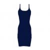 Ladies Navy Racer Back Long Vest Top, Designer Kelly Hoppen