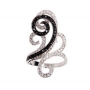 Wholesale Wholesale Joblot Of 5 Phoenix Jayy Swirl Duo Silver/Black