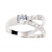 Wholesale Wholesale Joblot Of 5 Phoenix Jayy Tri-Brilliant Silver Ring