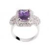 Wholesale Joblot Of 5 Phoenix Jayy Purple Cluster Silver