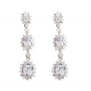 Wholesale Wholesale Joblot Of 5 Phoenix Jayy Triple Dazzle Drop Silver