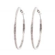 Wholesale One Off Joblot Of 6 Phoenix Jayy Lunar Hoop Silver Earrings
