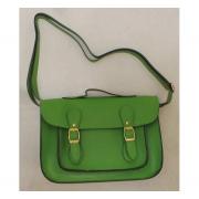 Wholesale Wholesale Joblot Of 10 Ladies Green Faux Leather Satchel Bag