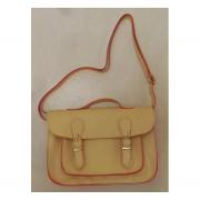 Wholesale Wholesale Joblot Of 10 Ladies Cream Faux Leather Satchel Bag