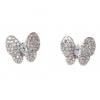 One Off Joblot Of 4 Phoenix Jayy Butterfly Glisten Silver  wholesale earrings