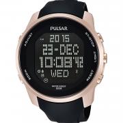 Wholesale Pulsar PQ2046X1 Gents Digital Chronograph Rubber Strap Watch