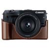 Canon EOS M3 Compact System Camera with 15-45mm Lens and Canon EH27-CJ Jacket in Brown