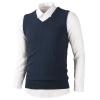 Solid Color Plain Cotton Slim Knit Men's Vests wholesale