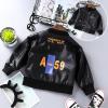 Casual Long Sleeved Children's Leather Jackets wholesale