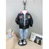 Embroidered Casual Tight Design Children's Leather Jackets wholesale