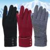 Cashmere Velvet Warm Fleece Unisex Gloves wholesale