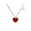 Rose Gold Heart Pendant Women's Necklaces wholesale