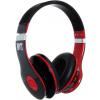 MTV 1773 Black Red Bluetooth Headphones