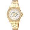 Pulsar PH7404X1 Women's Gold Plated Crystal Quartz Watch