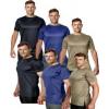 Mens Longline Gym T-Shirt Short Sleeve Premium Sports Plain  wholesale