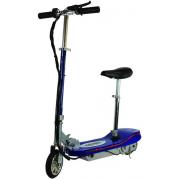 Wholesale Zipper 120W Kids Blue Electric Scooter With LED Lights