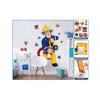 Fireman Sam Large Character Sticker Kit 