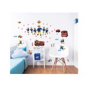 Wholesale Fireman Sam Wall Stickers 