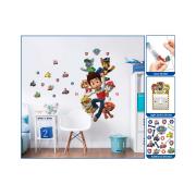 Wholesale Paw Patrol Large Character Sticker Kit