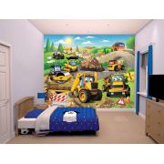 Wholesale JCB Wall Mural