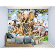 Wholesale Jungle Safari Wall Mural 