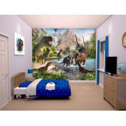 Wholesale Dinosaur Land Wall Mural