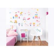 Wholesale Unicorn Kingdom Wall Stickers