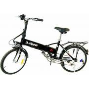 Wholesale Zipper Z1 7-Speed 20 Inch Compact Folding Electric Bike - Black