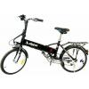 Zipper Z1 7-Speed 20 Inch Compact Folding Electric Bike - Black