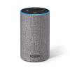 Amazon Echo 2nd Gen Heather Grey Fabric Smart Speakers With Alexa