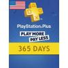 PSN Plus 365 Day USA