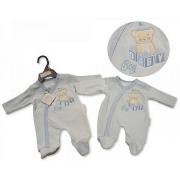 Wholesale Premature Baby Boys Velour All In One - Baby Boy
