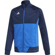 Wholesale Original Adidas BQ2610 Tiro17 Pes Junior Blue Sports Jacket