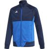 Original Adidas BQ2610 Tiro17 Pes Junior Blue Sports Jacket