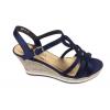 Strappy Rhinestone Wedge Sandal wholesale sandals