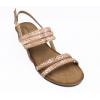 Glitz Gemstone Strappy Wedge Sandal