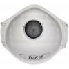 JSP P2 FFP2 Valved Respirator Dust Masks - White