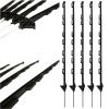 Plastic Stake Fencing Pins - Box Of 50 - Black