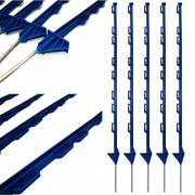 Wholesale Plastic Stake Fencing Pins - Box Of 50 - Blue