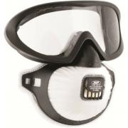 Wholesale JSP Filterspec Pro FMP2 Valve Filter Safety Goggle Mask  - Black