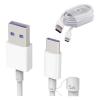 White Cable Huawei Type-C Fast (5A) 3.1 USB Data Cable For Huawei wholesale mobile batteries
