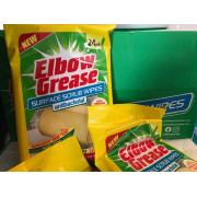 Wholesale Elbow Grease Antibacterial Surface Scrub Wipes