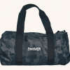 Swaver Midnight Blue Camouflage Barrel Bag wholesale