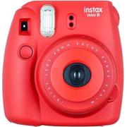 Wholesale Fujifilm Instax Mini 8 Fuji Instant Raspberry Red Film Camera With 10-Shot Film
