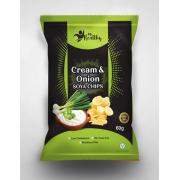 Wholesale MR HEALTHY CHIVE AND SOURCREAM SOYA CHIPS 60G