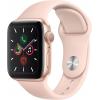 Apple MWV72B/A Series 5 GPS 40mm Gold Aluminium Case Smart Watch With Pink Sand Sport Band 