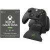Xbox Wireless Controller Carbon Black With Venom Twin Docking Station And Xbox Game Pass 
